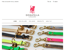 Tablet Screenshot of dogatella.com